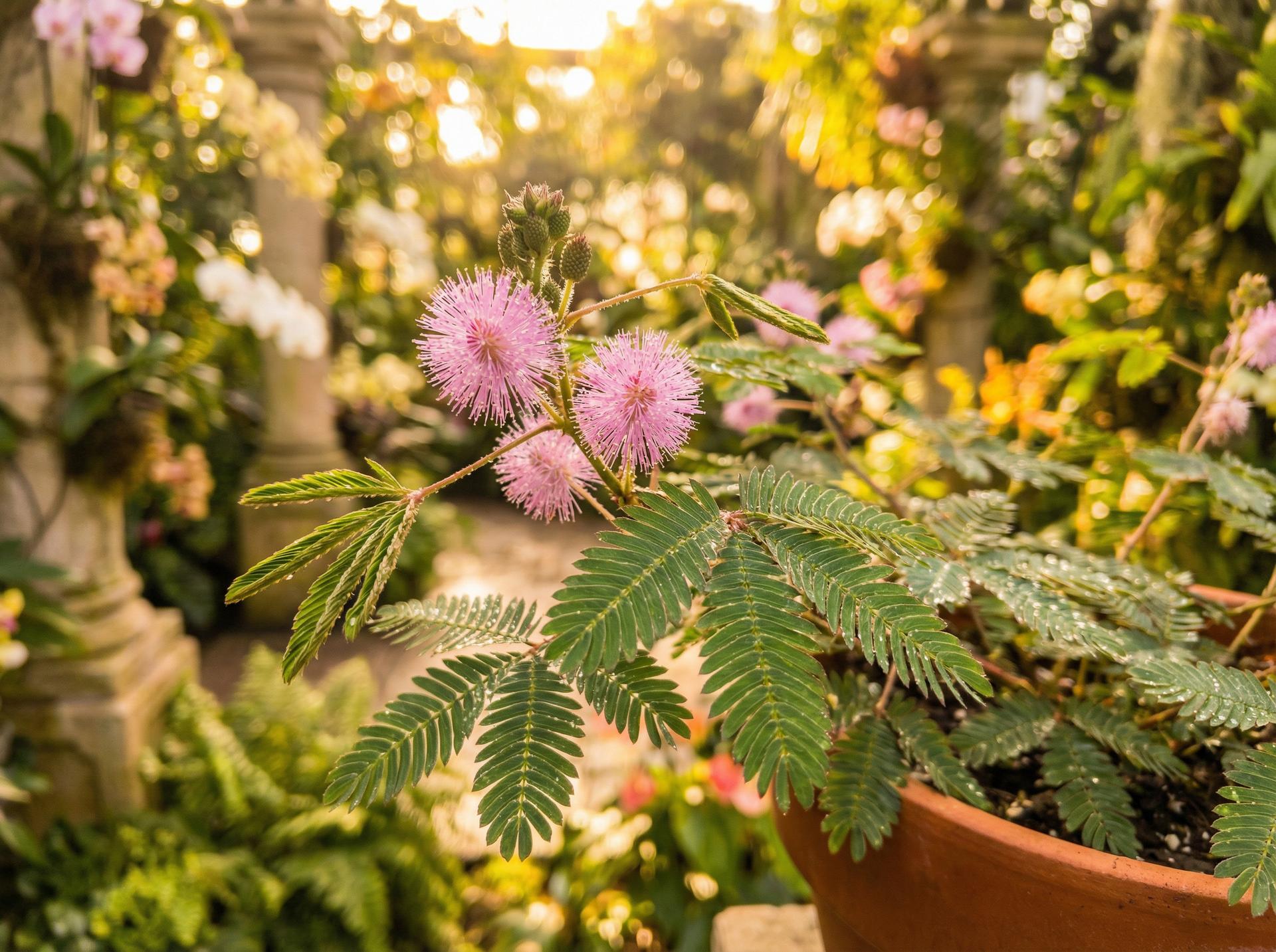 抖阴植物视频 - 含羞草趣味短视频